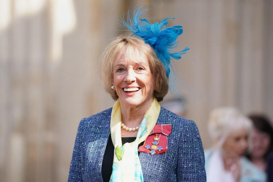 Esther Rantzen has called on MPs to think of their loved ones and the peaceful end they would wish for them as she accused politicians of avoiding a debate on assisted dying because it will not get them votes (PA)