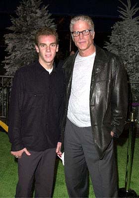 Ted Danson and his son Charles at the Universal Amphitheatre premiere of Universal's Dr. Seuss' How The Grinch Stole Christmas