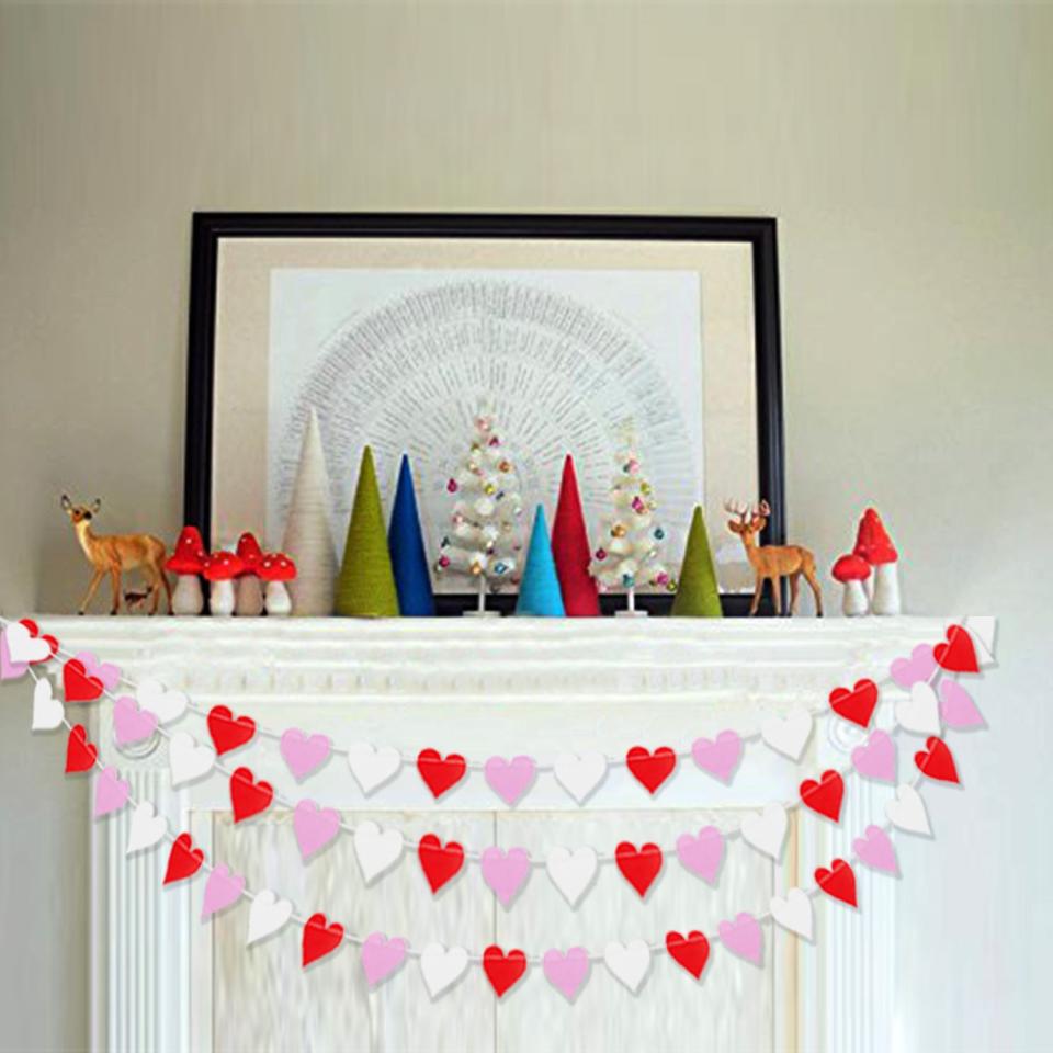 Heart Garland Bunting (Photo: Amazon) 