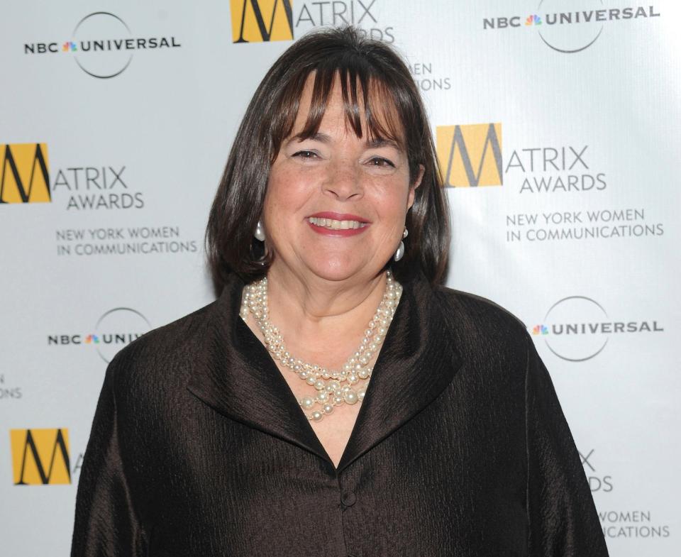 Food Network host Ina Garten shares how she keeps busy during the coronavirus quarantine martini.