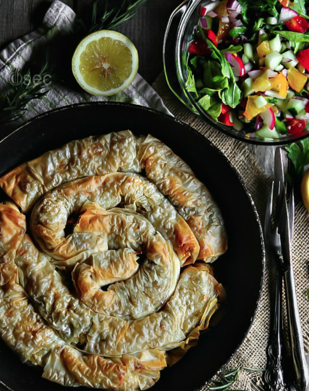 <p>Sandra's Easy Cooking</p><p>Crunchy phyllo pastry on the outside, tasty and flavorful potato and leek filling on the inside, this makes a delicious meal anytime.</p><p><strong>Get the recipe: <a href="https://www.sandraseasycooking.com/2014/09/potato-and-leek-phyllo-pastry.html" rel="nofollow noopener" target="_blank" data-ylk="slk:Potato and Leek Phyllo Pastry;elm:context_link;itc:0;sec:content-canvas" class="link "><em>Potato and Leek Phyllo Pastry</em></a></strong></p>