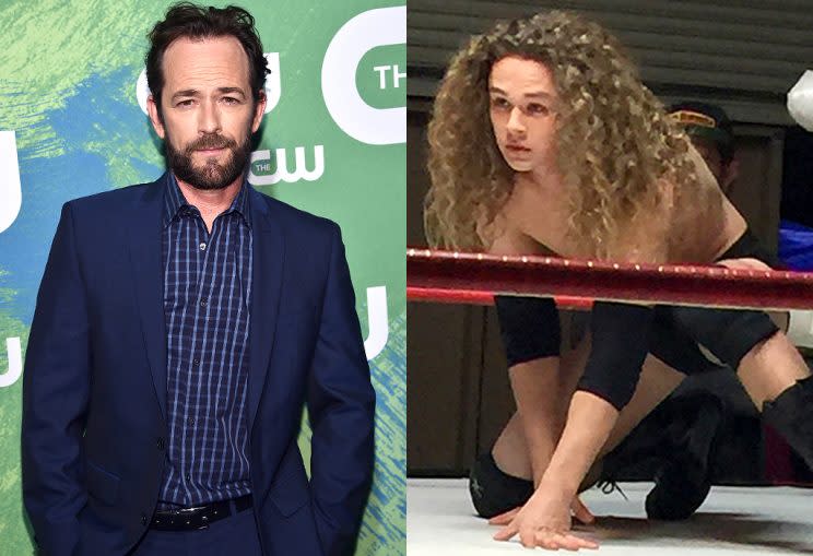 Luke Perry’s son is a wrestler. (Photo: Getty Images/Pro Wrestling Sheet)