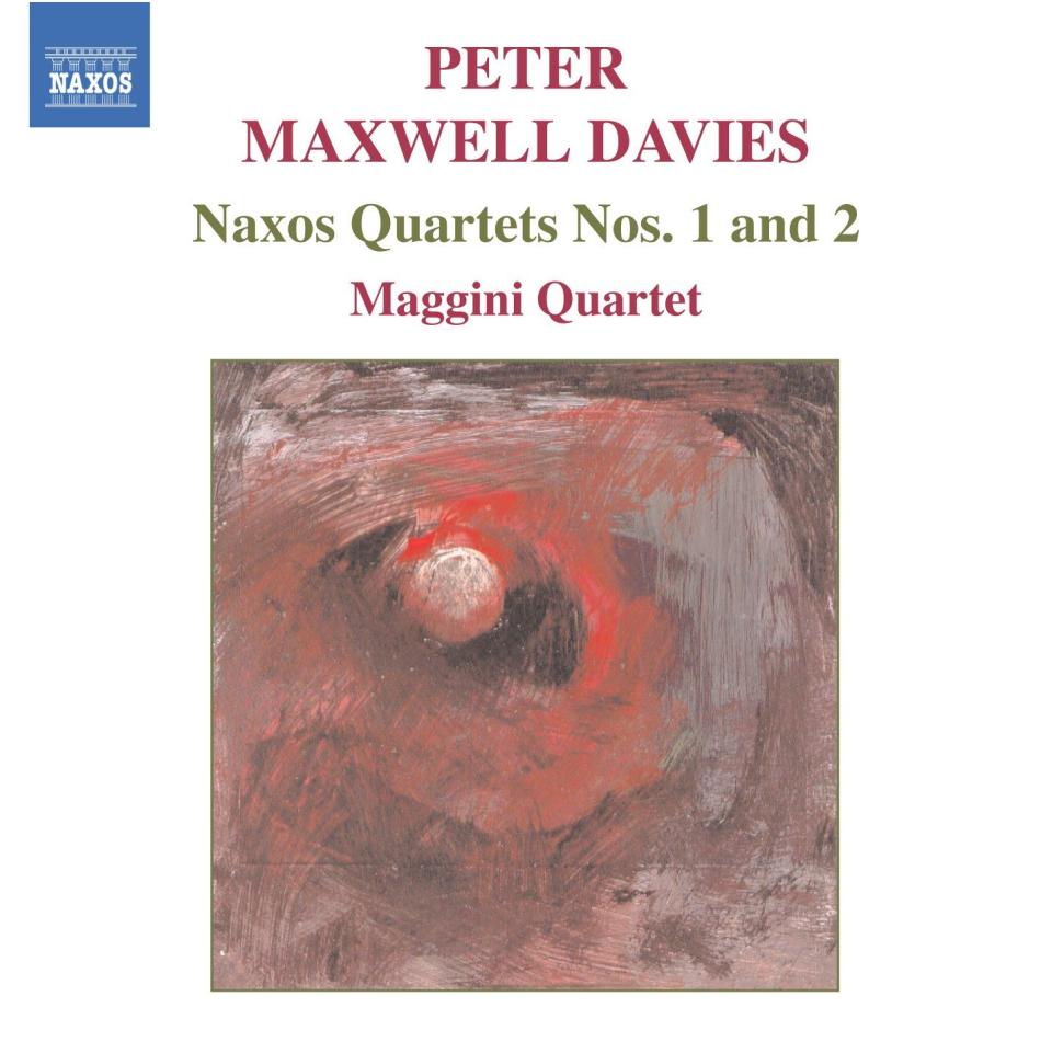 The Maggini Quartet gave all the first performances and recorded 10 quartets by Peter Maxwell Davies for Naxos