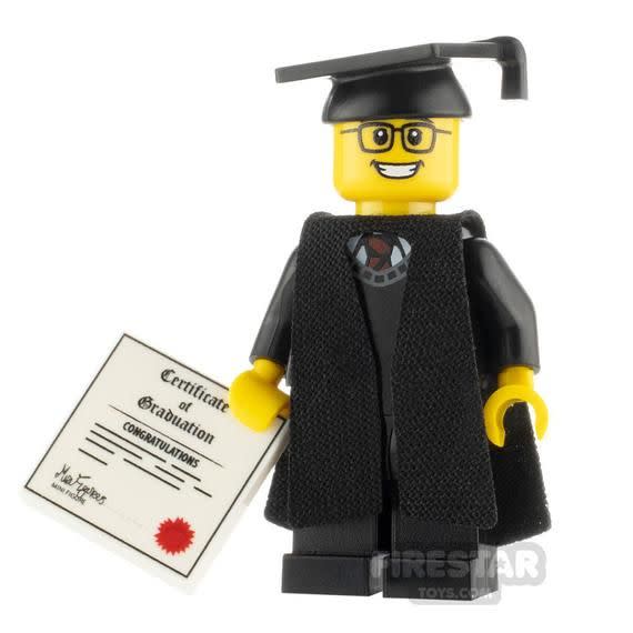 Firestartoys Custom Graduation Design Lego Mini Figure