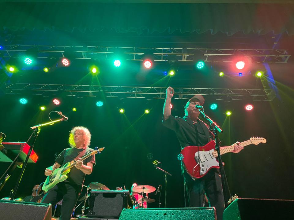 Fun times were had Friday, with Jerry Harrison and Adrian Belew rocking McKees Rocks.