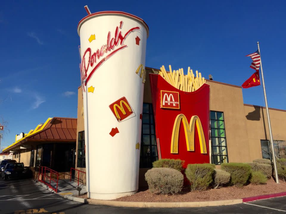 American McDonald's stores still leave pre-made burgers in warmers instead of making them to order. Source: Getty