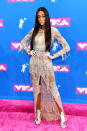 <p>Winnie Harlow attends the 2018 MTV Video Music Awards at Radio City Music Hall on August 20, 2018 in New York City. (Photo: Nicholas Hunt/Getty Images for MTV) </p>