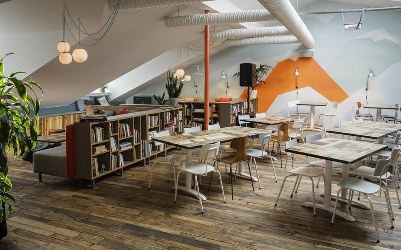 Loft Hostel has a buzzy vibe at the weekends and a great location right in the middle of the city’s bar and restaurant district