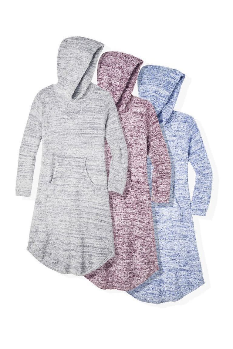 36) Ultra-Soft Marshmallow Hooded Lounger