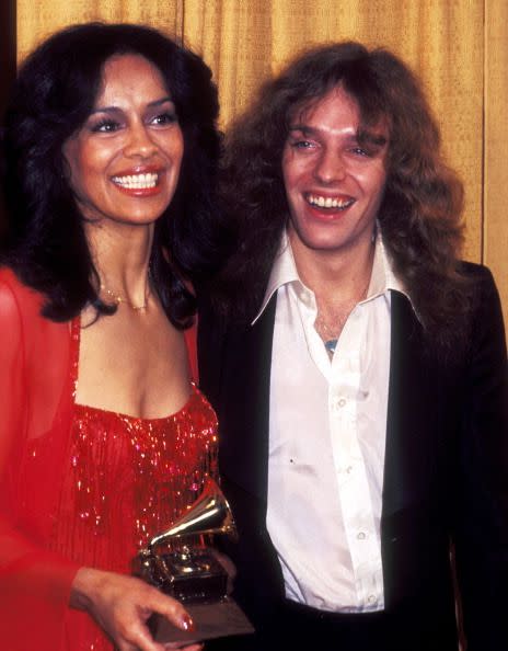 Marilyn McCoo and Peter Frampton, 1977