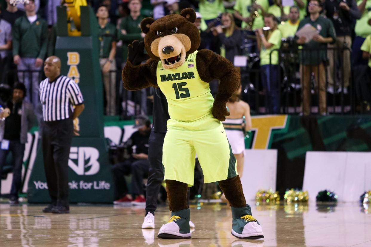 While Baylor has participated in intercollegiate athletic competitions since the 1890s, the university didn't adopt an official mascot until 1914.