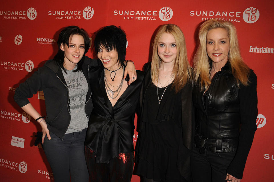 2010 Sundance Film Festival Kristen Stewart Joan Jett Dakota Fanning Cherie Currie