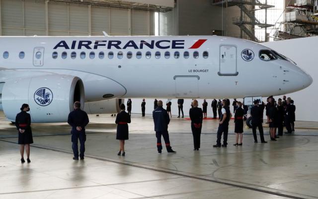 Air France unveils its first Airbus A220-300