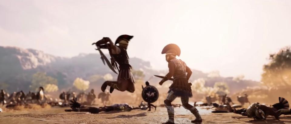 A teacher went viral for using “Assassin’s Creed” to teach. YouTube/PlayStation