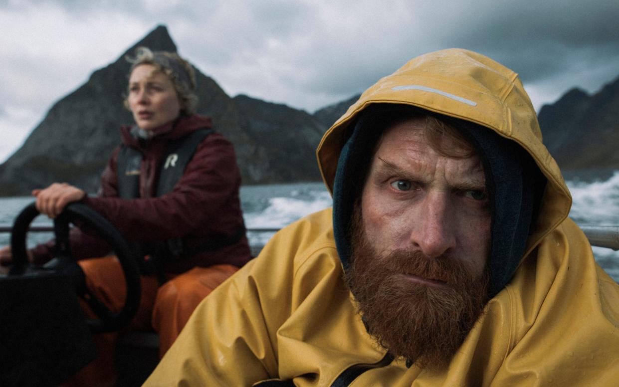 Kristofer Hivju, aka Game of Thrones's Tormund Giantsbane, stars as identical twins in this Nordic Noir - Eirik Evjen/BBC