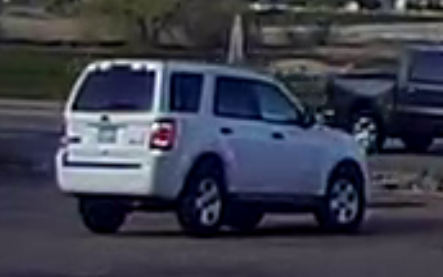 The Aurora Police Department is asking the public for information on a possible kidnapping that happened Thursday afternoon. One vehicle involved is described as a white Ford SUV. (Photo: Aurora Police Department)