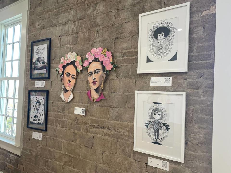 Several artists attended the Oak Cliff Assembly art walk Saturday, Sept. 23, 2023, where they have an opportunity to display their work at no costs or fees.