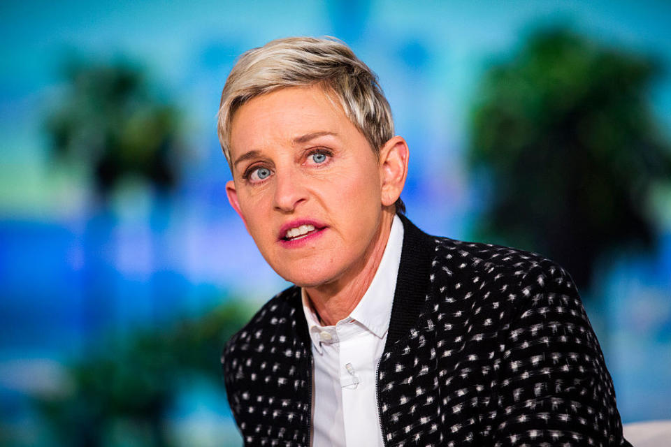 Ellen Degeneres on the "Ellen" show