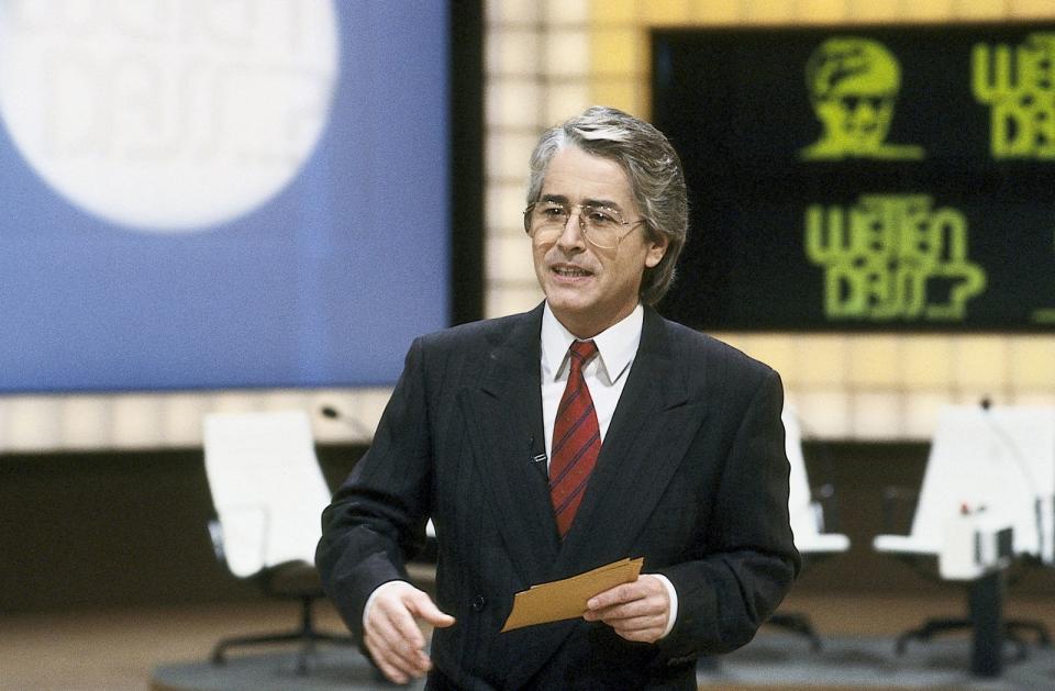 Ein Straßenfeger: Am 14. Februar 1981, feierte "Wetten, dass ..?" mit Moderator Frank Elstner seine Premiere im ZDF und avancierte schnell zur beliebtesten Show nicht nur im deutschen Fernsehen. (Bild: ZDF / Renate Schäfer)