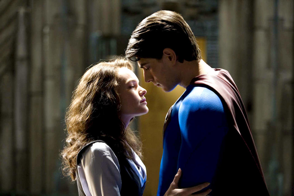 Kate Bosworth and Brandon Routh get kissy kissy in ‘Superman Returns’