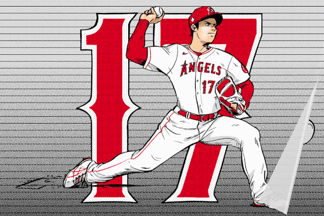 Shohei Ohtani Los Angeles A Cartoon T-shirt