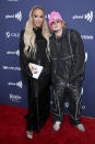 <p>BEVERLY HILLS, CALIFORNIA – MARCH 30: (L-R) Gigi Gorgeous and Nats Getty attend the GLAAD Media Awards at The Beverly Hilton on March 30, 2023 in Beverly Hills, California. (Photo by Randy Shropshire/Getty Images for GLAAD)</p>