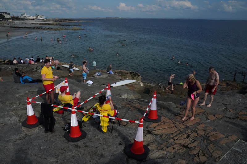 FILE PHOTO: Outbreak of the coronavirus disease (COVID-19) in Galway