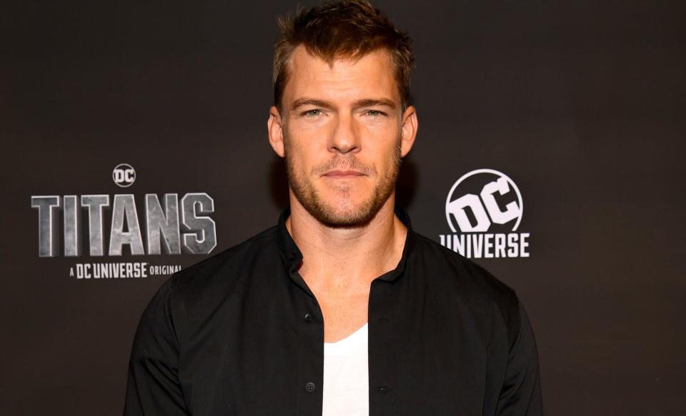 Alan Ritchson à New York en octobre 2018 - Dave Kotinsky - Getty Images North America - Getty Images Via AFP