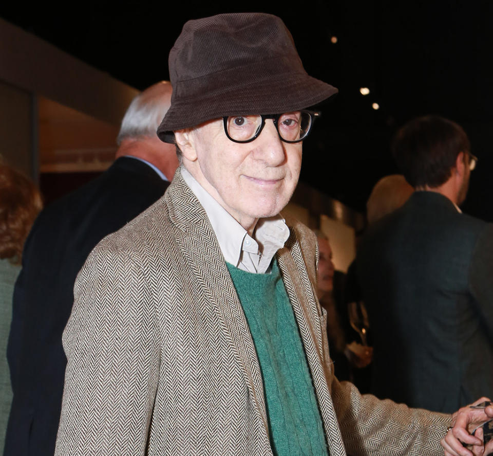 Woody Allen in February 2018 in New York City. (Photo: Gonzalo Marroquin/Patrick McMullan via Getty Images)