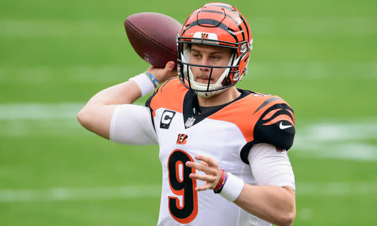 Cincinnati Bengals rookie quarterback Joe Burrow.