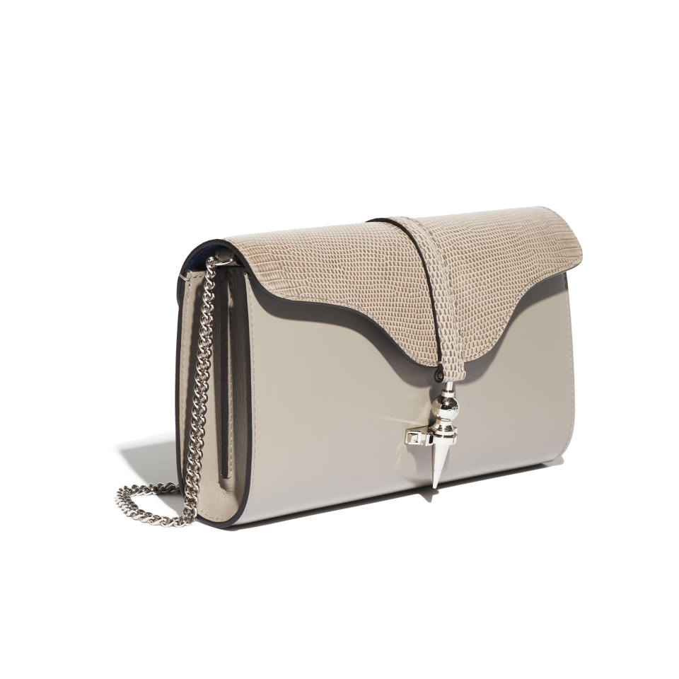 The Diane clutch in dual materials by Joseph Duclos.