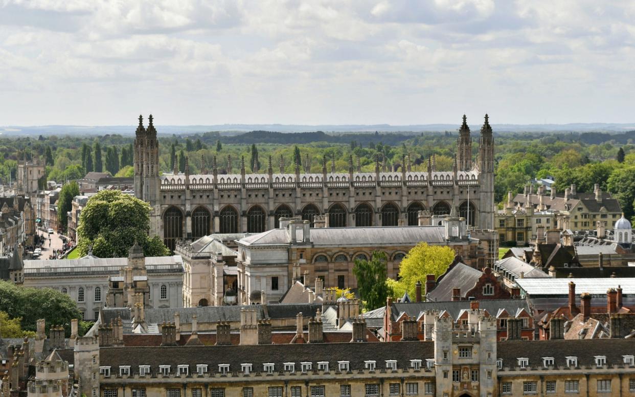  In February, Extinction Rebellion climate protesters dug up the lawn of Cambridge's Trinity College as part of a week-long series of demonstrations in the town