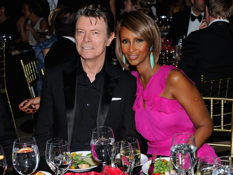 Iman has two children with theGetty Images