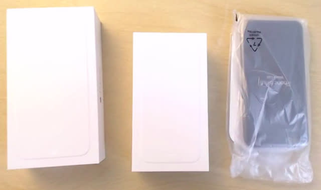 iPhone 6 Plus unboxing