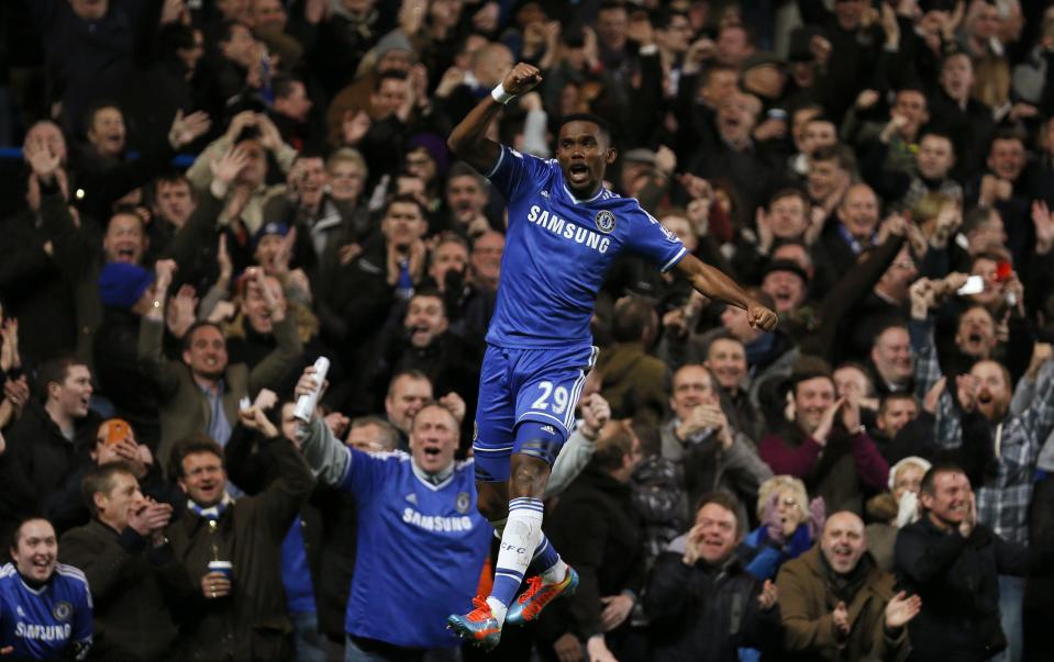 1. Samuel Eto'o, 190 points.