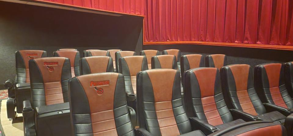 The former Premiere Westgate Mall Cinema reopened Wednesday as the Scene One Westgate Cinema in Amarillo.