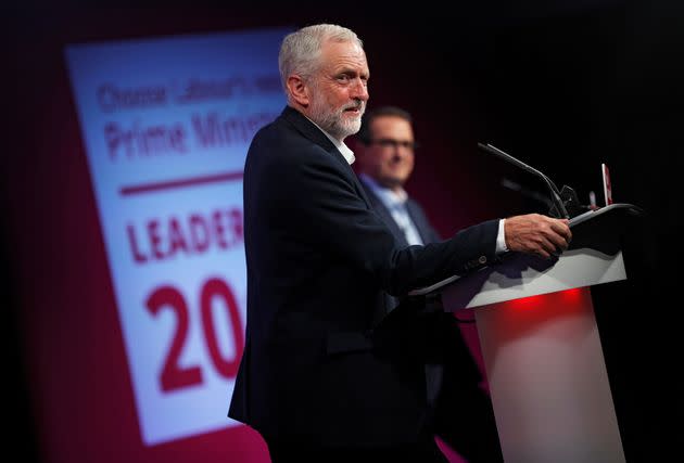 <strong>Labour leader Jeremy Corbyn at the hustings in Birmingham.</strong> (Photo: Darren Staples / Reuters)