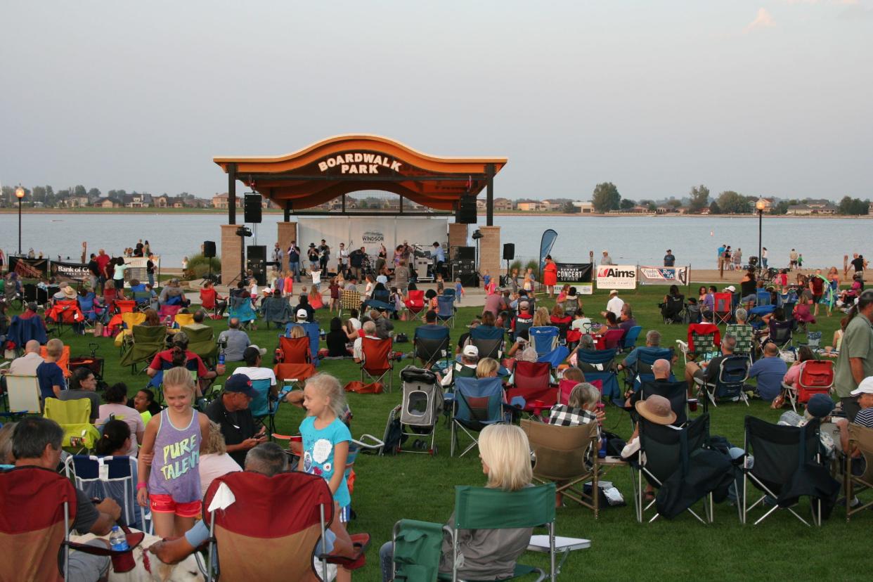 Windsor's summer concert series in Boardwalk Park.