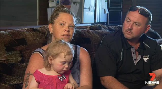 Her parents want to make the most of the time they have left together. Source: 7 News