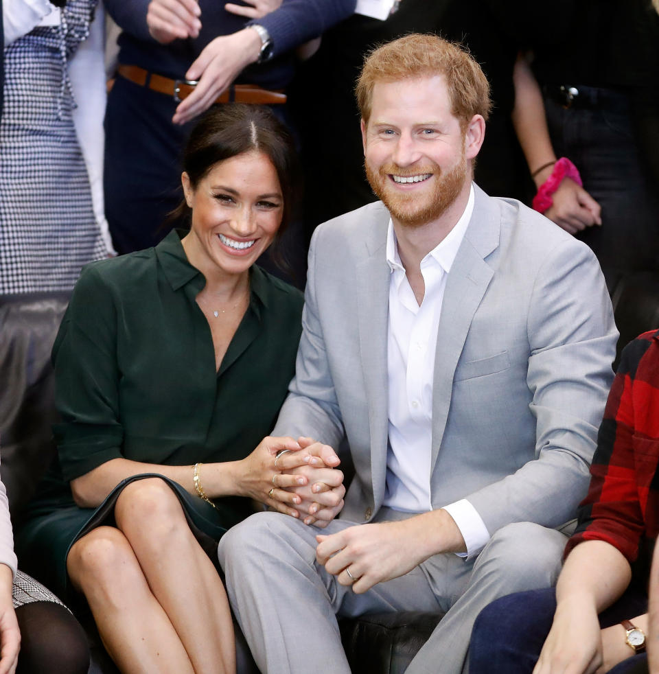 The Duke and Duchess of Sussex's first-born could be an Earl or a Lady. (Photo: Getty Editorial)