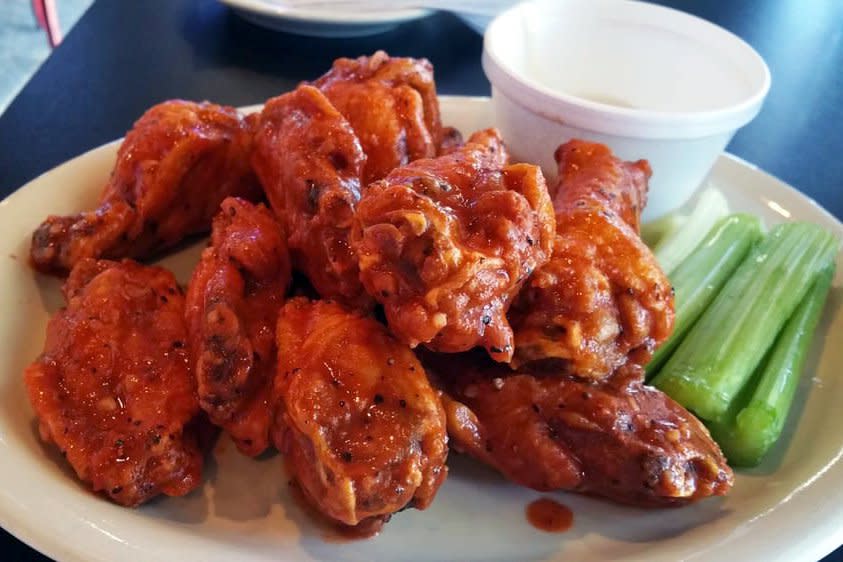 Hot Wings at Addy's in Omaha, Nebraska