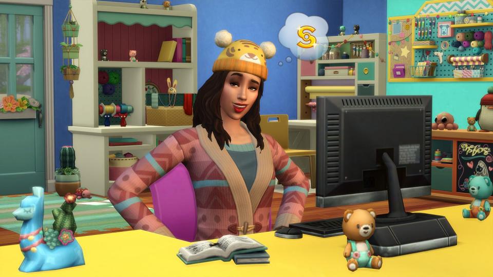 the sims 4 nifty knitting stuff pack