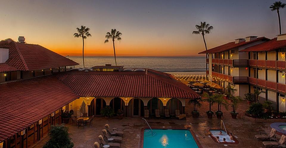 37) Stay at La Jolla Shores Hotel to be in the center of everything.