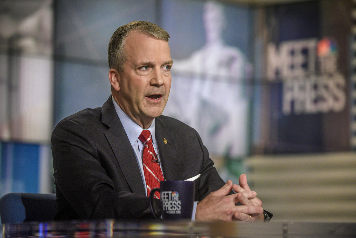 Sen. Dan Sullivan (R-Alaska) in July. (Photo: NBC NewsWire via Getty Images)