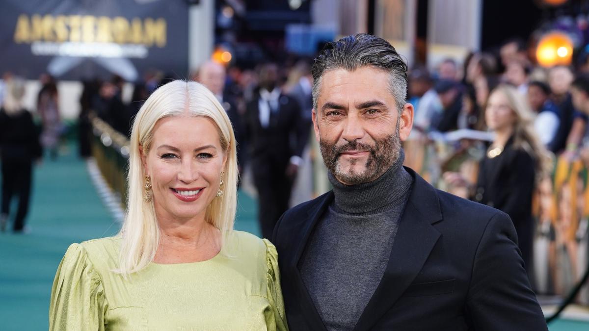 Denise Van Outen reveals that her new partner has “put a smile back on her face”