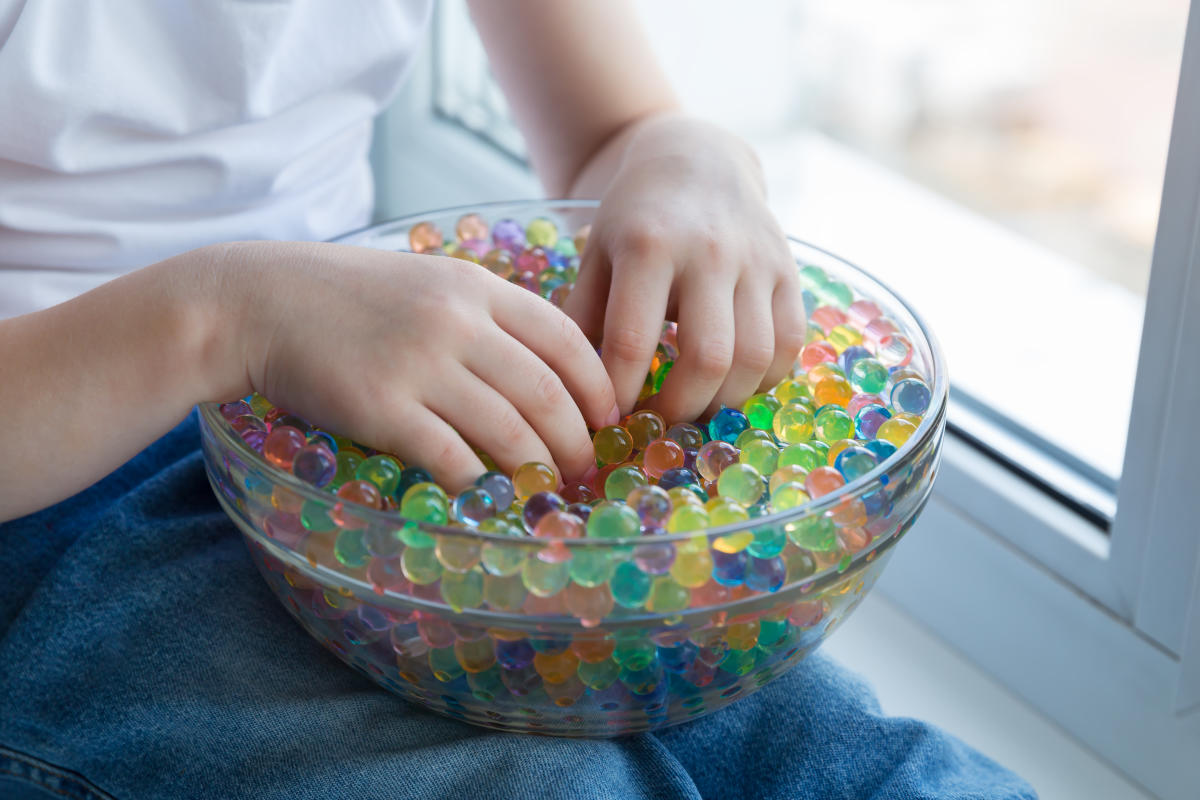 Enfants : attention à l'ingestion de perles d'eau !
