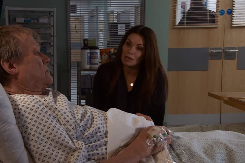 Roy ended his friendship with Carla -Credit:ITV