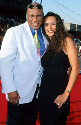 Ving Rhames with Deborah Reed at The Chinese Theater premiere of Paramount's Mission Impossible 2