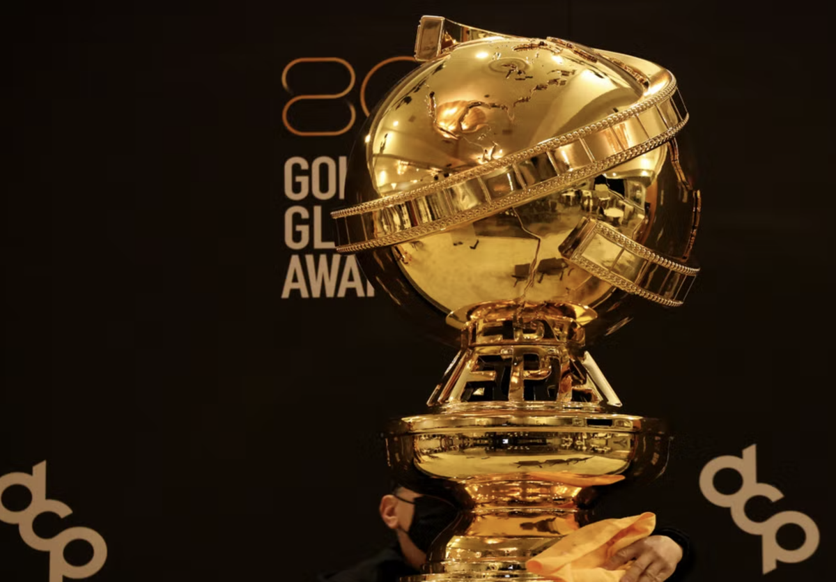 Golden Globe trophy (Getty Images)