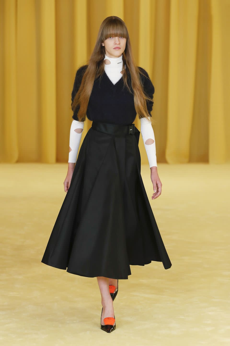 Prada Unveils First Collection By Miuccia Prada and Raf Simons